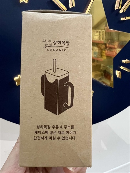 Sanghafarm Sữa tươi organic lactose free thùng 24 hộp 200ml