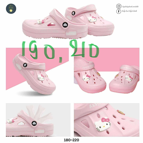 Shoelamode Sục Hello Kitty Hippo