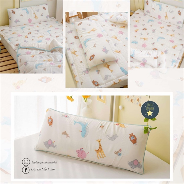 Formongde Wide pillow cooling Crayon Party 30x70cm