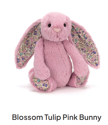 Jellycat Blossom Tulip Pink Bunny size 31cm