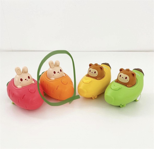 Happyplay Push & Go màu Vàng