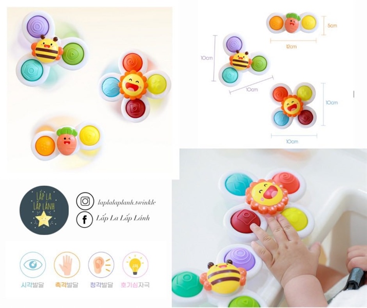 Happyplay Set con quay Mặt trời và Ong