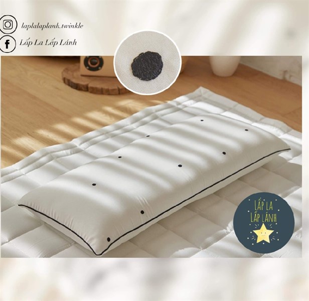 Formongde Wide pillow Vỏ gối in Chấm bi 30x70cm