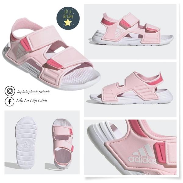 Adidas Sandal GV7801 Hồng size 200