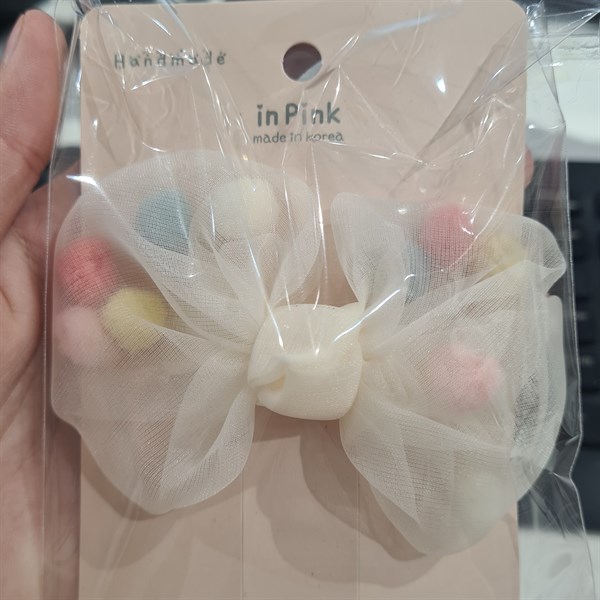 Handmade Kẹp baby nơ nhỏ mẫu 8