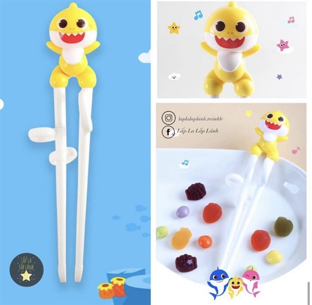 Pinkfong Đũa tập gắp Babyshark