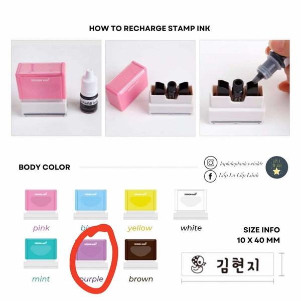 Designagit Con dấu in đồ vật