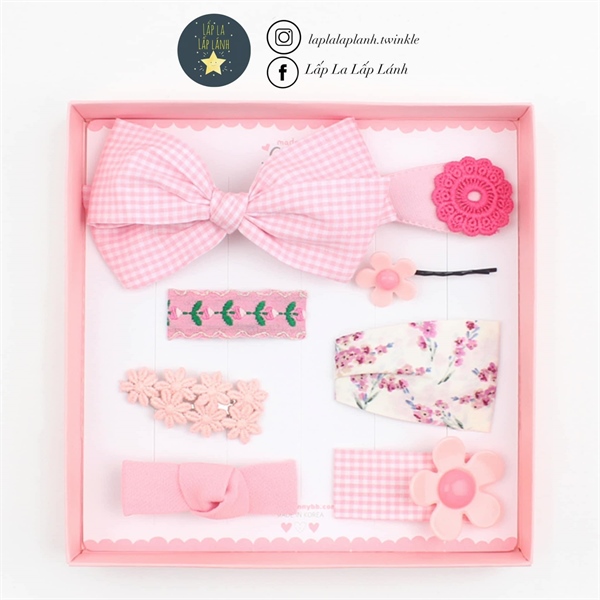 Chennybongbong Set kẹp mẫu 22