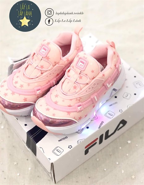 Fila LED Light Hồng size 210