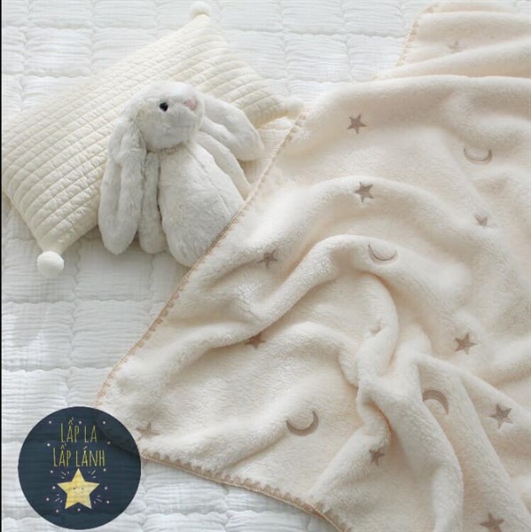 Tanihome Chăn trăng sao size 72x105cm