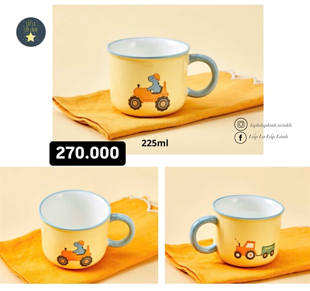 Modernhouse Ly sứ khủng long 225 ml