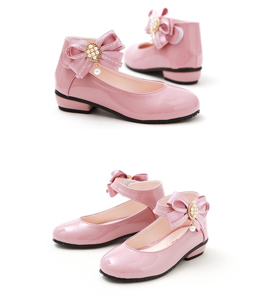 Ozkiz Giày hồng da bóng size 210