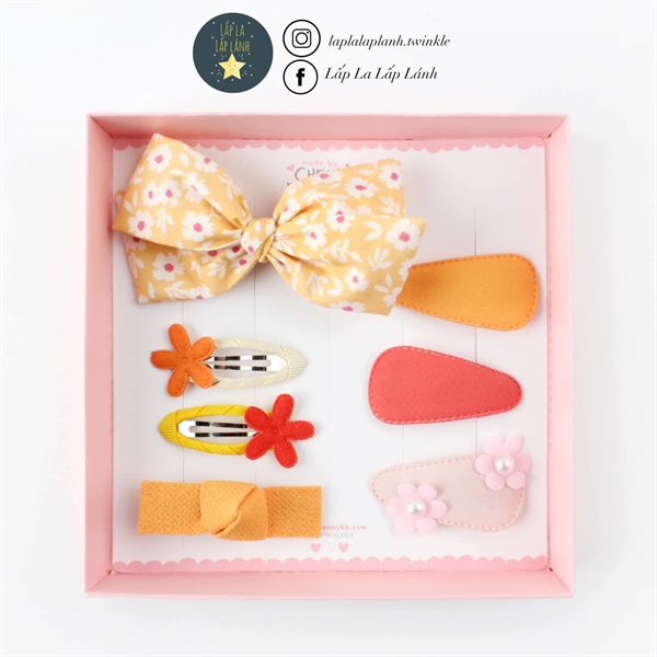 Chennybongbong Set kẹp mẫu 25