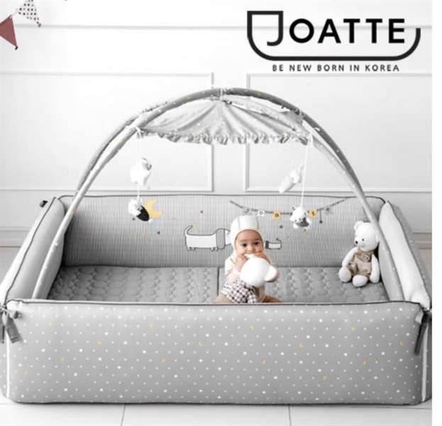 Joatte Bumper bed Cún Xám size 1m2x1m7