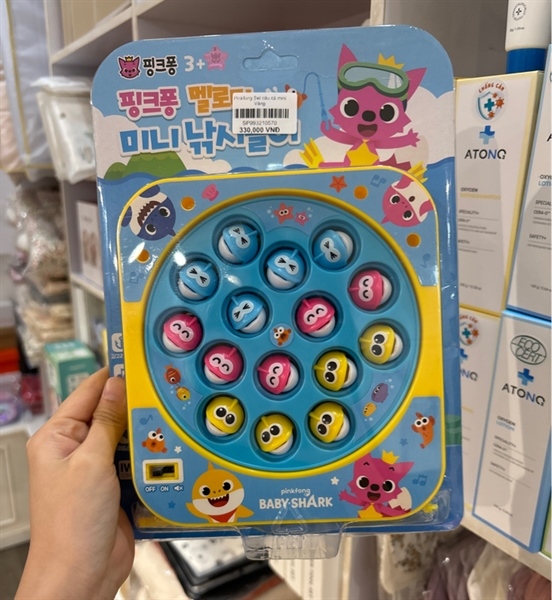 Pinkfong Set câu cá mini Xanh