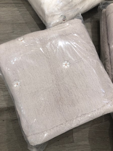 Dottodot Chăn lông Olive