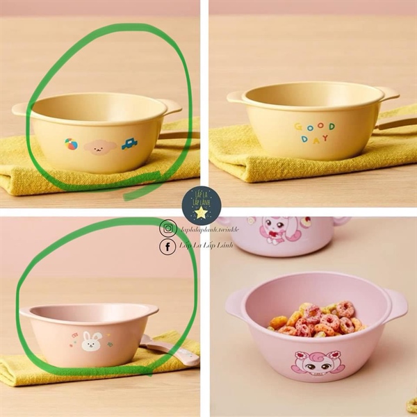 Modernhouse Chén bắp thỏ hồng