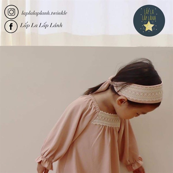 Peekaboo Heidi Hồng váy Baby size S