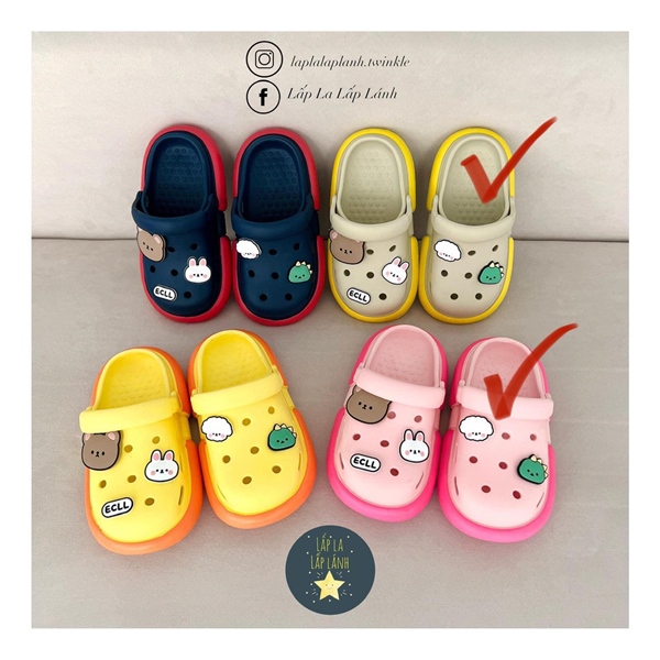 ECLL Dép xanh lá size 150