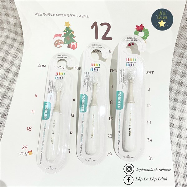 The Twelve Bàn chải December Trắng