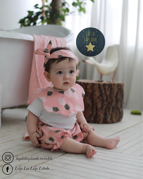 Yếm Vải Uidong Dứa Hồng