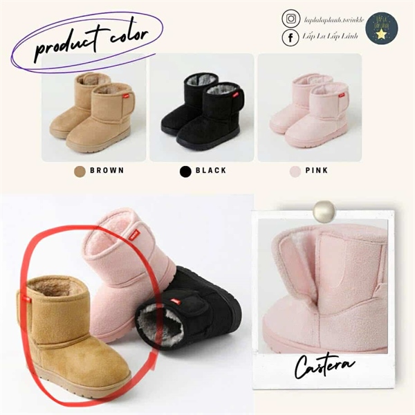 Ozkiz Boots Thỏ hồng size 160