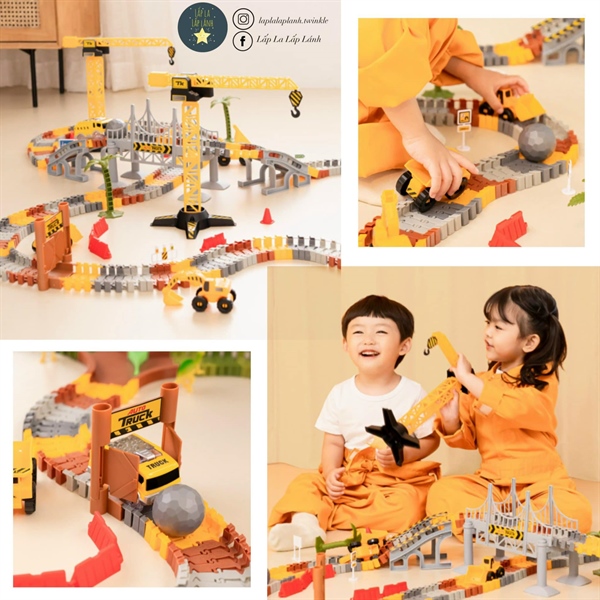 Aguard Set xe kèm tiểu cảnh công trình