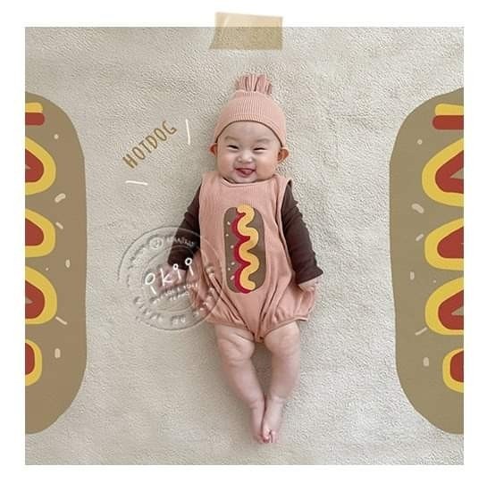 Bộ hotdog size 18m