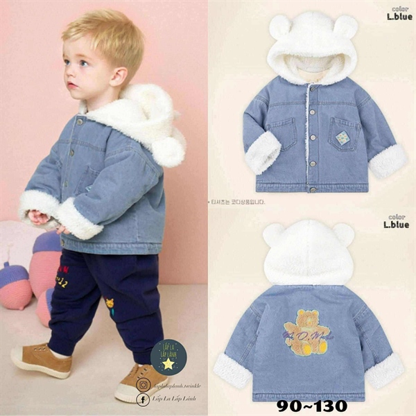 Mellimolli Áo khoác Gấu xanh