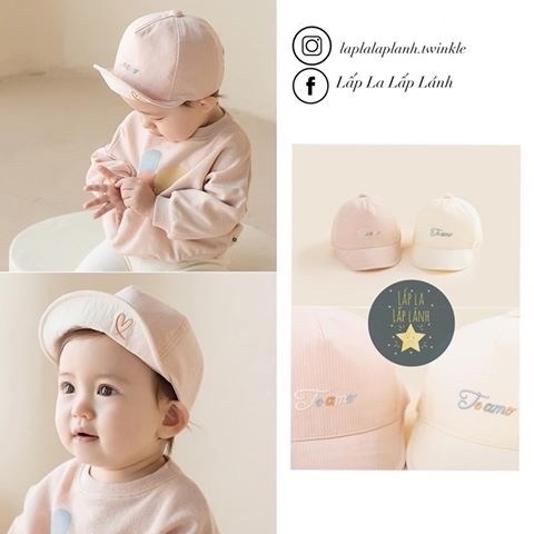Happy Prince Nón Cap Xương Rồng 3-6m Hồng