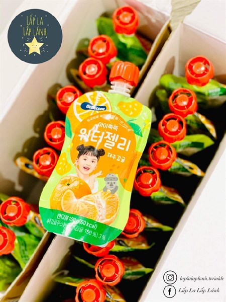 Bebecook Nước trái cây vị Quýt Dạng gói nhỏ