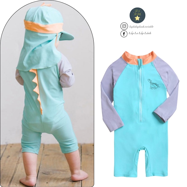 Joymulti Nón bơi khủng long size M