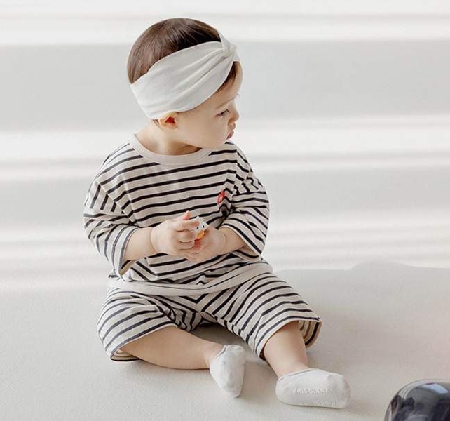 Happyprince Bộ kẻ sọc size 12-24m