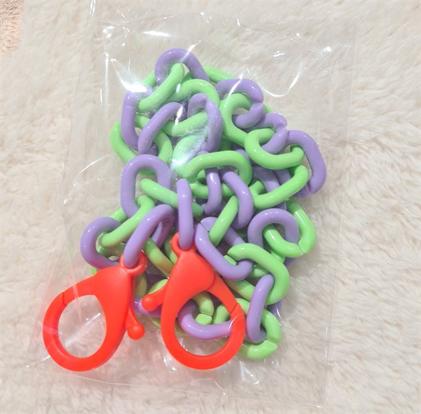 Lucyqueen Dây khẩu trang Đỏ trơn