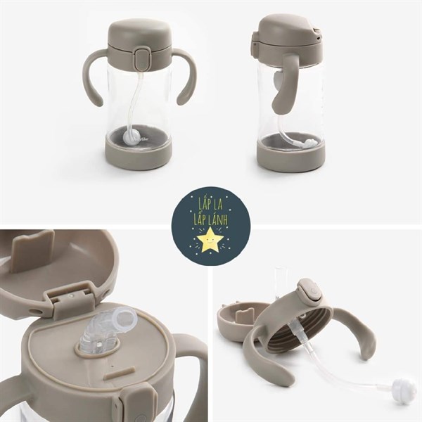 Dailylike Bình tập uống Xám