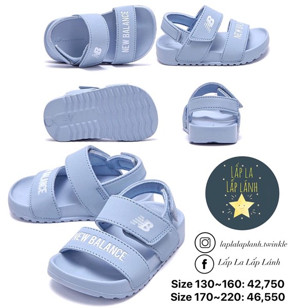 NewBalance Sandal Logo Blue (Kid)