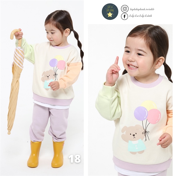 Kidscomo Đồ bộ số 18