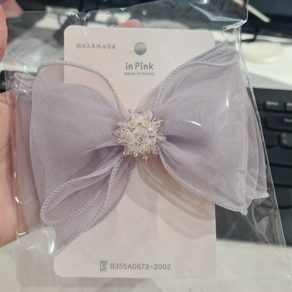 Handmade Kẹp baby nơ to mẫu 4