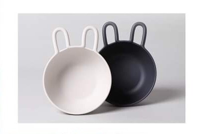 Nineware Chén Thỏ Trắng size to