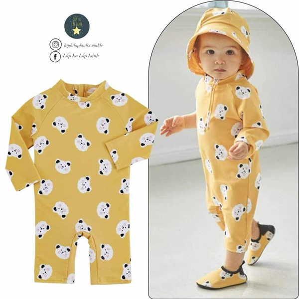 Joymulti Nón bơi gấu vàng size M