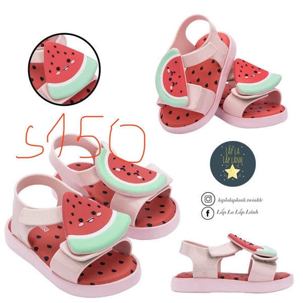 Mini Melissa Sandal Dưa Hấu