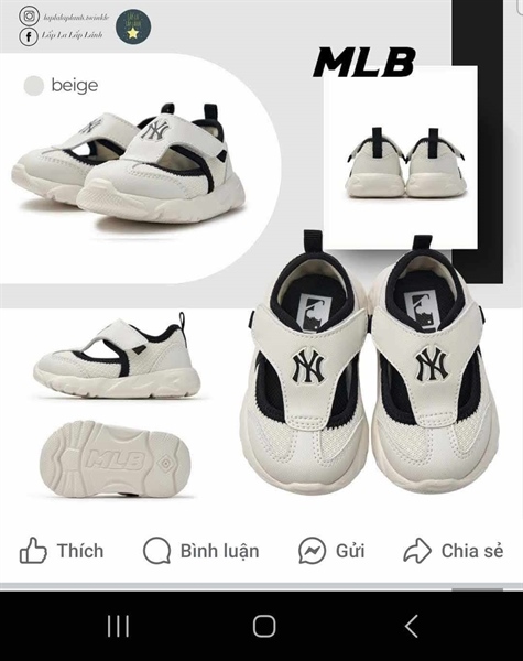 MLB Sandal 7ASHC1B53-50WHS S150