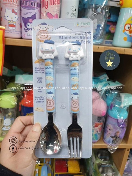 Lilfant Set muỗng nĩa Cinnamoroll