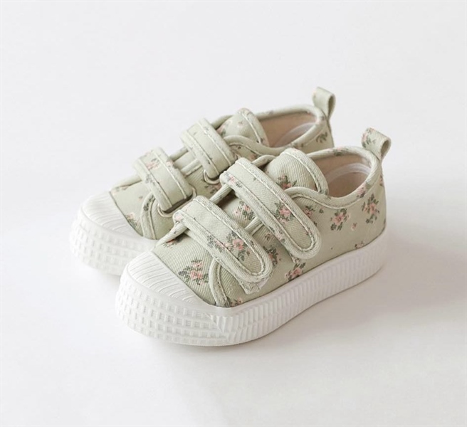 Petitshoes Giày hoa xanh size 150