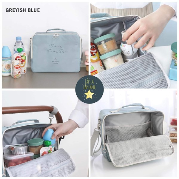 Conitale Túi treo xe đẩy Black Slash