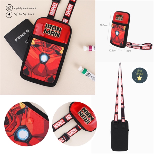 Winghouse Túi đeo chéo MV0733 Iron Man