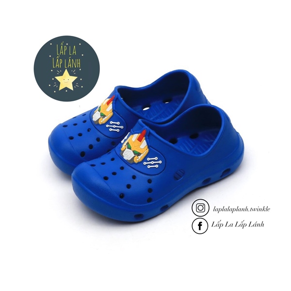 PANCOAT Giày nhựa siêu nhân Xanh Navy