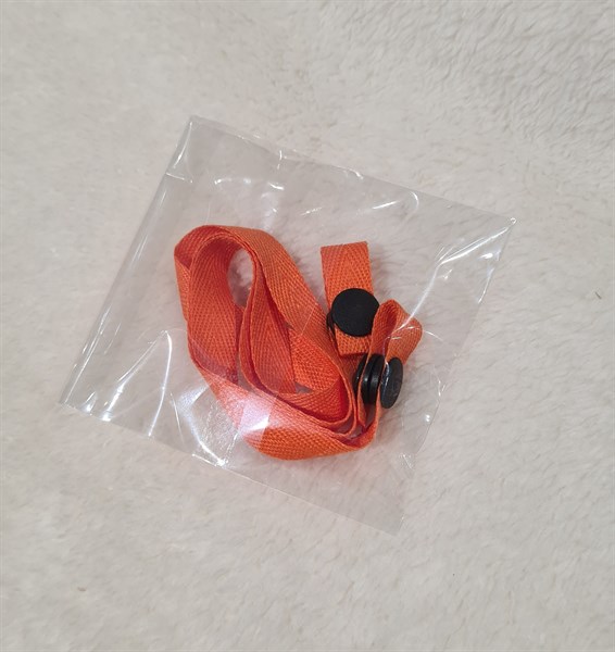 Lucyqueen Dây khẩu trang Cam Trơn