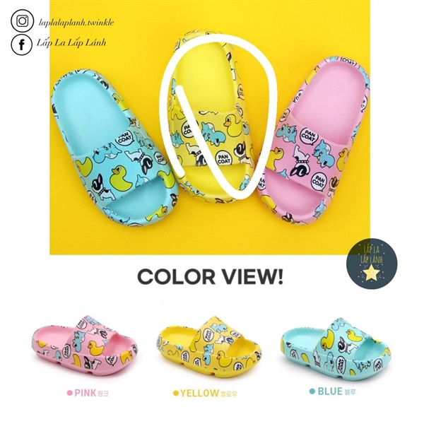 Pancoat Dép vịt vàng size 160