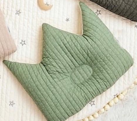 Malolotte Gối chống bẹp đầu Crown vân sọc Xanh lá